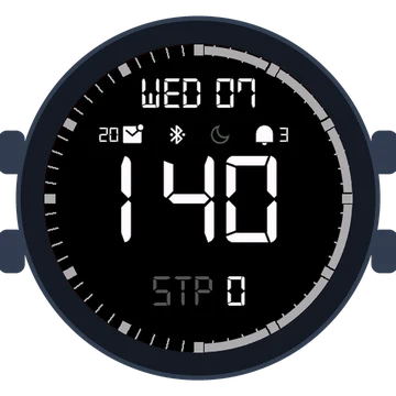 Simple Large Digital No.2 Gen3 Venu Mercedes-Benz Collection