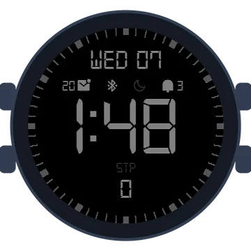 Simple Large Digital No.3 Gen3 D2 Air X10