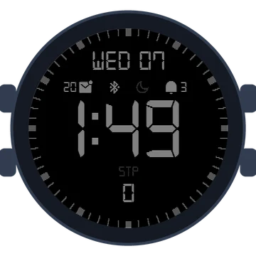 Simple Large Digital No.3 Gen3 D2 Mach 1