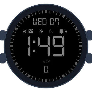 Simple Large Digital No.3 Gen3 D2 Mach 2