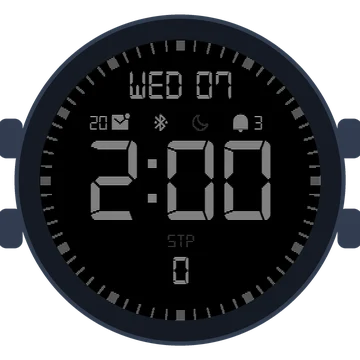 Simple Large Digital No.3 Gen3 fēnix 9