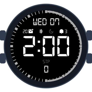 Simple Large Digital No.3 Gen3 fēnix 9