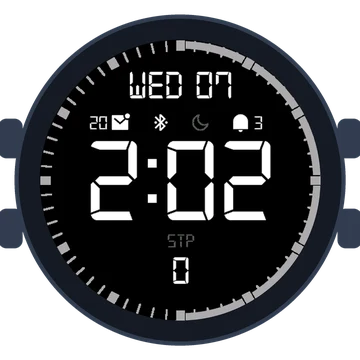 Simple Large Digital No.3 Gen3 – fēnix 9 Pro 47mm