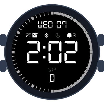 Simple Large Digital No.3 Gen3 fēnix 9 Pro
