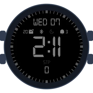 Simple Large Digital No.3 Gen3 Forerunner 965