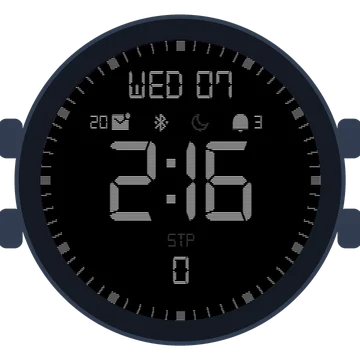 Simple Large Digital No.3 Gen3 MARQ (Gen 2) Aviator