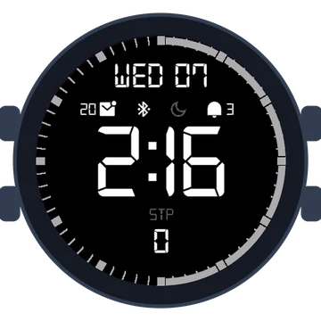Simple Large Digital No.3 Gen3 MARQ (Gen 2) Aviator