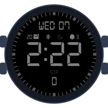 Simple Large Digital No.3 Gen3 Venu 4