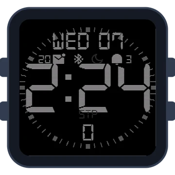 Simple Large Digital No.3 Gen3 Venu Sq 2