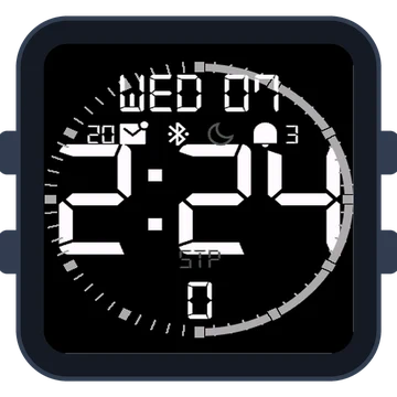 Simple Large Digital No.3 Gen3 Venu Sq 2