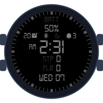 Simple Large Digital No.4 Gen3 D2 Air X10