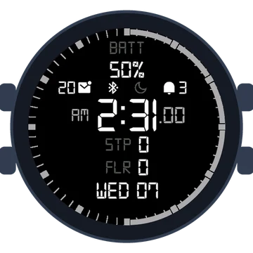Simple Large Digital No.4 Gen3 D2 Air X10