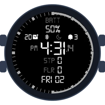 Simple Large Digital No.4 Gen3 D2 Delta