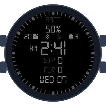 Simple Large Digital No.4 Gen3 fēnix 8 Pro