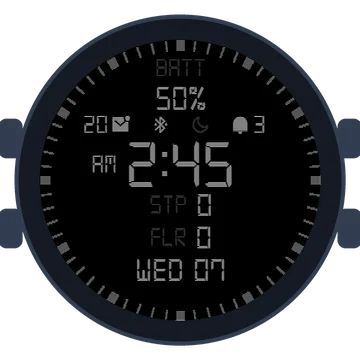 Simple Large Digital No.4 Gen3 fēnix 9 Pro