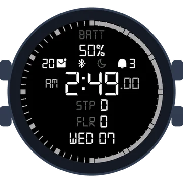 Simple Large Digital No.4 Gen3 Forerunner 170