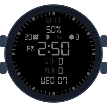 Simple Large Digital No.4 Gen3 Forerunner 265