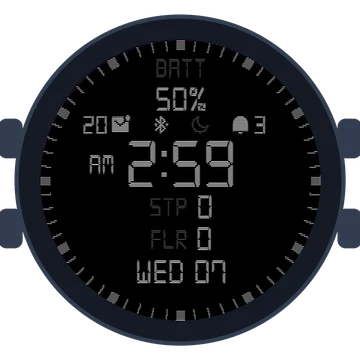 Simple Large Digital No.4 Gen3 MARQ (Gen 2) Aviator