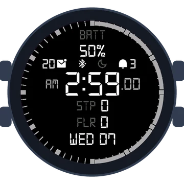 Simple Large Digital No.4 Gen3 MARQ (Gen 2) Aviator
