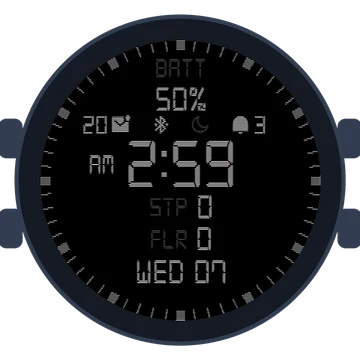 Simple Large Digital No.4 Gen3 Venu