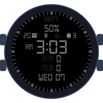Simple Large Digital No.4 Gen3 Venu 3