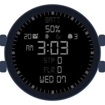 Simple Large Digital No.4 Gen3 Venu 3S