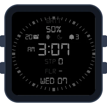 Simple Large Digital No.4 Gen3 Venu Sq 2
