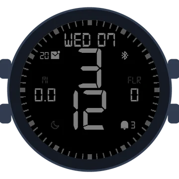 Simple Large Digital No.5 Gen3 Approach S70