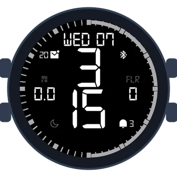Simple Large Digital No.5 Gen3 D2 Mach 2
