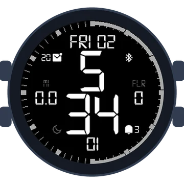 Simple Large Digital No.5 Gen3 Descent Mk1