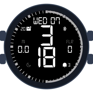 Simple Large Digital No.5 Gen3 Descent Mk3i