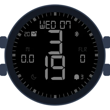 Simple Large Digital No.5 Gen3 epix (Gen 2)