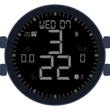 Simple Large Digital No.5 Gen3 epix Pro (Gen 2)