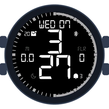 Simple Large Digital No.5 Gen3 – fēnix 9 Pro 47mm