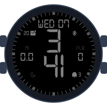 Simple Large Digital No.5 Gen3 MARQ (Gen 2) Athlete