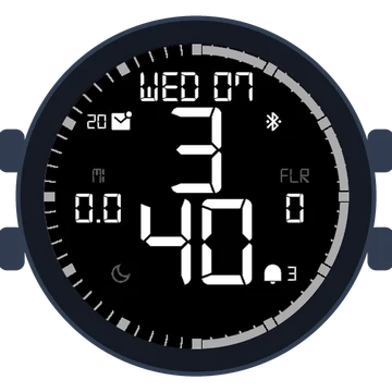 Simple Large Digital No.5 Gen3 MARQ (Gen 2) Athlete