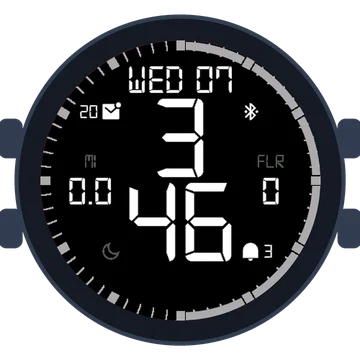 Simple Large Digital No.5 Gen3 Venu 3S