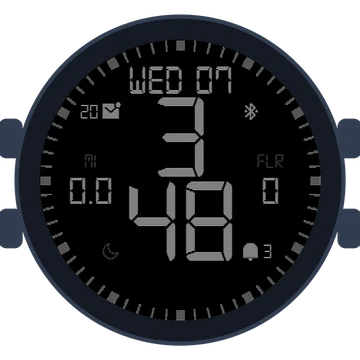 Simple Large Digital No.5 Gen3 Venu 4