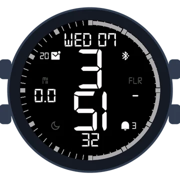 Simple Large Digital No.5 Gen3 vívoactive 5