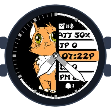 Sweet Yellow Kitty Cat Gen3 fēnix 6