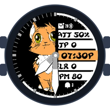 Sweet Yellow Kitty Cat Gen3 fēnix 7