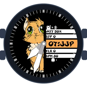 Sweet Yellow Kitty Cat Gen3 fēnix 8 Pro