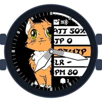 Sweet Yellow Kitty Cat Gen3 Forerunner 245