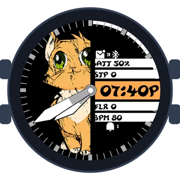 Sweet Yellow Kitty Cat Gen3 Forerunner 265