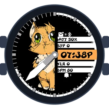 Sweet Yellow Kitty Cat Gen3 Forerunner 970