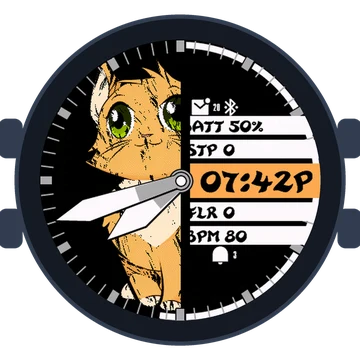 Sweet Yellow Kitty Cat Gen3 – Instinct 3 AMOLED 45mm