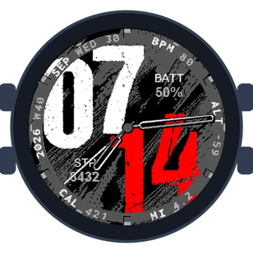 Used Look Big Numbers Gen3 fēnix 5 Plus