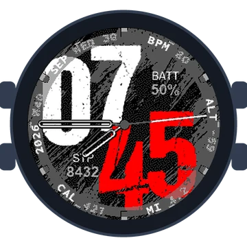 Used Look Big Numbers Gen3 fēnix 7