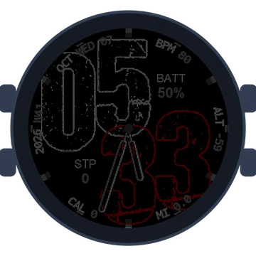 Used Look Big Numbers Gen3 fēnix 8
