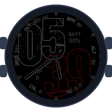 Used Look Big Numbers Gen3 fēnix 9 Pro